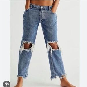 Free People/We the Free Maggie Mid Rise Jeans sz 29